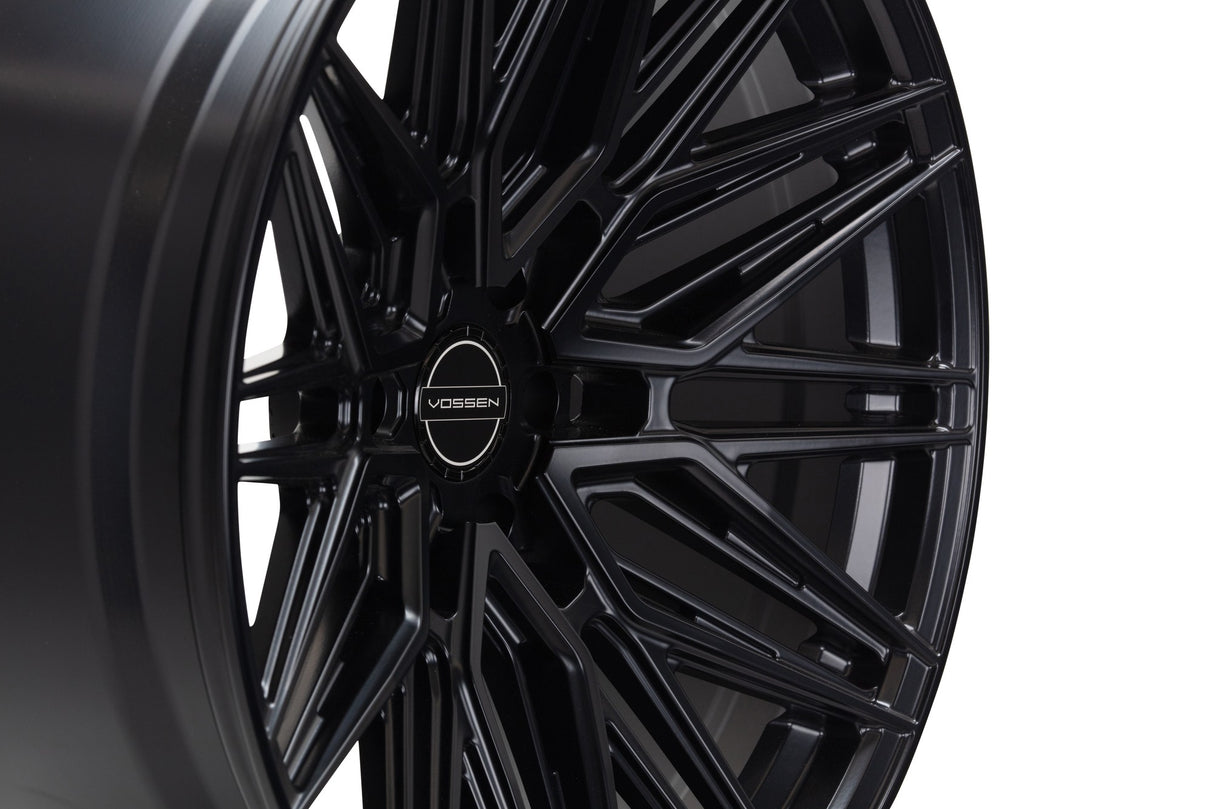 22" Vossen HF6-5 Satin Black 22x10 Concave Wheels Rims Fits Ford Bronco Raptor