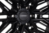 22" Vossen HF6-5 Satin Black 22x12 Concave Wheels Rims Fits Ford F150 2015-2020