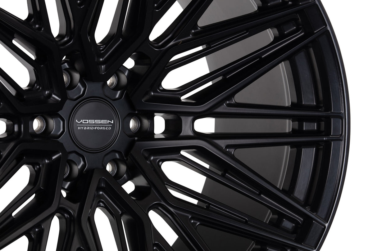 22" Vossen HF6-5 Satin Black 22x12 Concave Wheels Fits Ford F150 2021 and Up