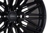 22" Vossen HF6-5 Satin Black 22x12 Concave Wheels Fits Ford F150 2021 and Up