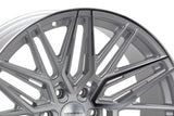 20" Vossen HF6-5 Silver Polished 20x9.5 Concave Wheels Fits Cadillac Escalade