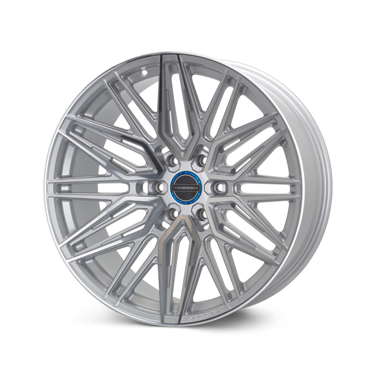 22" Vossen HF6-5 Silver Polished 22x9.5 Concave Wheels Rims Fits Chevrolet Tahoe