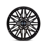 22" Vossen HF6-5 Tinted Gloss Black 22x9.5 Wheels Fits Toyota Sequoia 3rd Gen