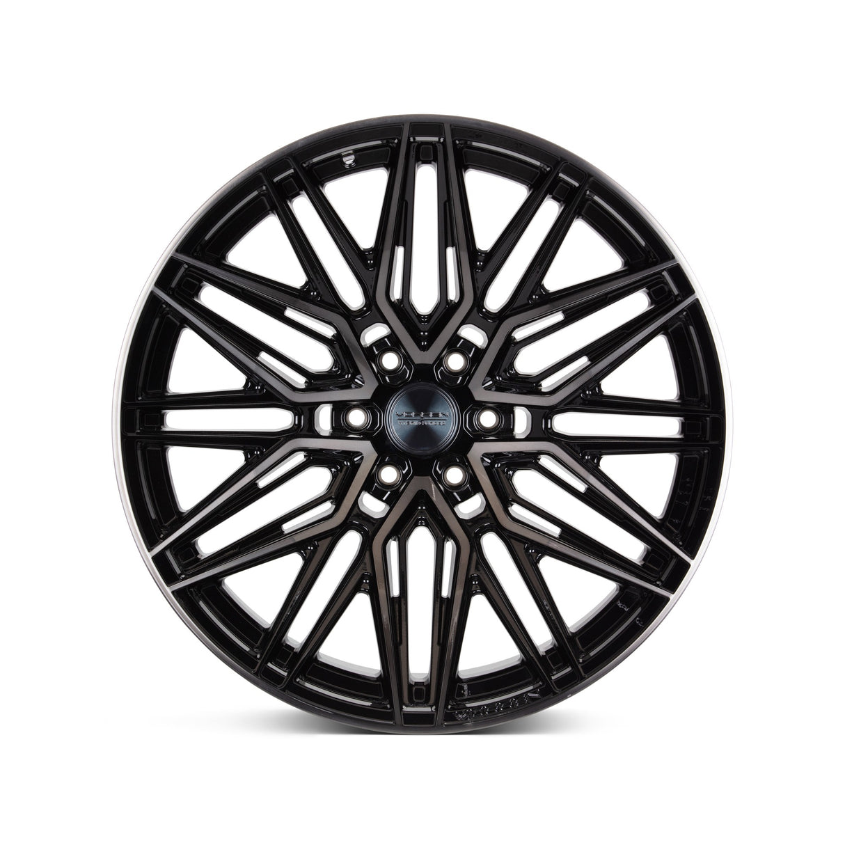 22" Vossen HF6-5 Tinted Gloss Black 22x10 Concave Wheels Rims Fits RAM 1500 TRX