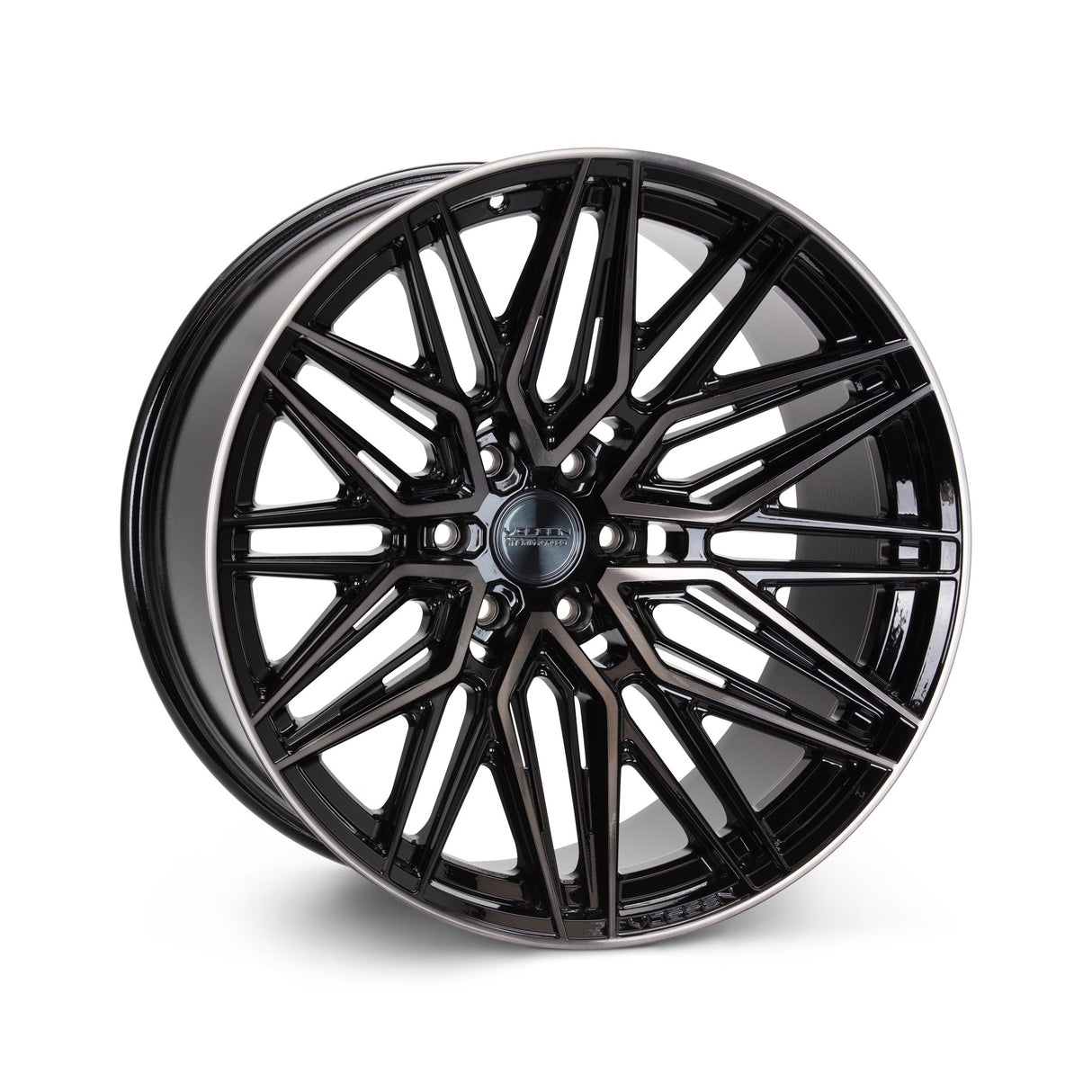 20" Vossen HF6-5 Tinted Gloss Black 20x10 Wheels Fits Ford F150 2015-2020