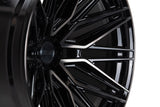 22" Vossen HF6-5 Tinted Gloss Black 22x9.5 Wheels Fits Toyota Sequoia 2nd Gen