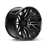 22" Vossen HF6-5 Tinted Gloss Black 22x12 Wheels Fits Ford F150 2021 and Up