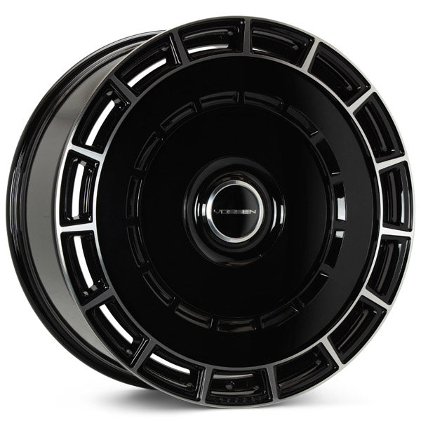 24" Vossen HF-9 Machined 24x10 Concave Wheels Rims Fits Rolls-Royce Cullinan