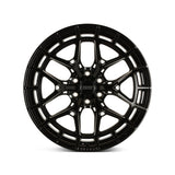 22" Vossen HFX1 Gloss Black 22x12 Concave Wheels Rims Fits Ford F150 2021 and Up