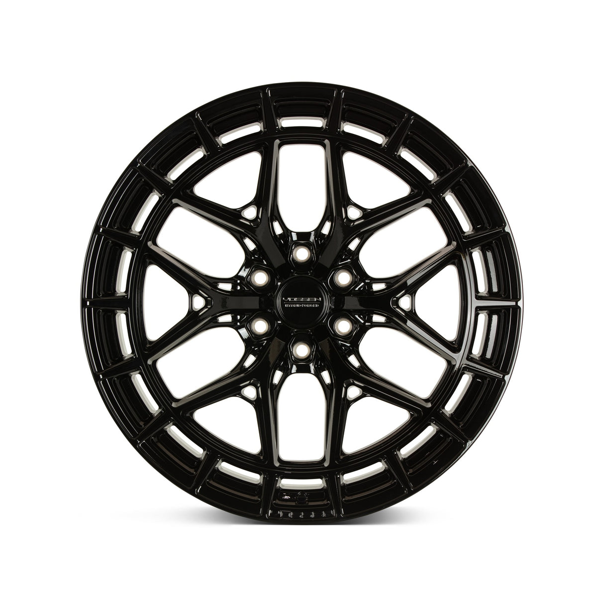 22" Vossen HFX1 Gloss Black 22x12 Concave Wheels Rims Fits Ford Bronco Raptor