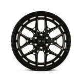 22" Vossen HFX1 Gloss Black 22x12 Concave Wheels Rims Fits Ford F150 2015-2020