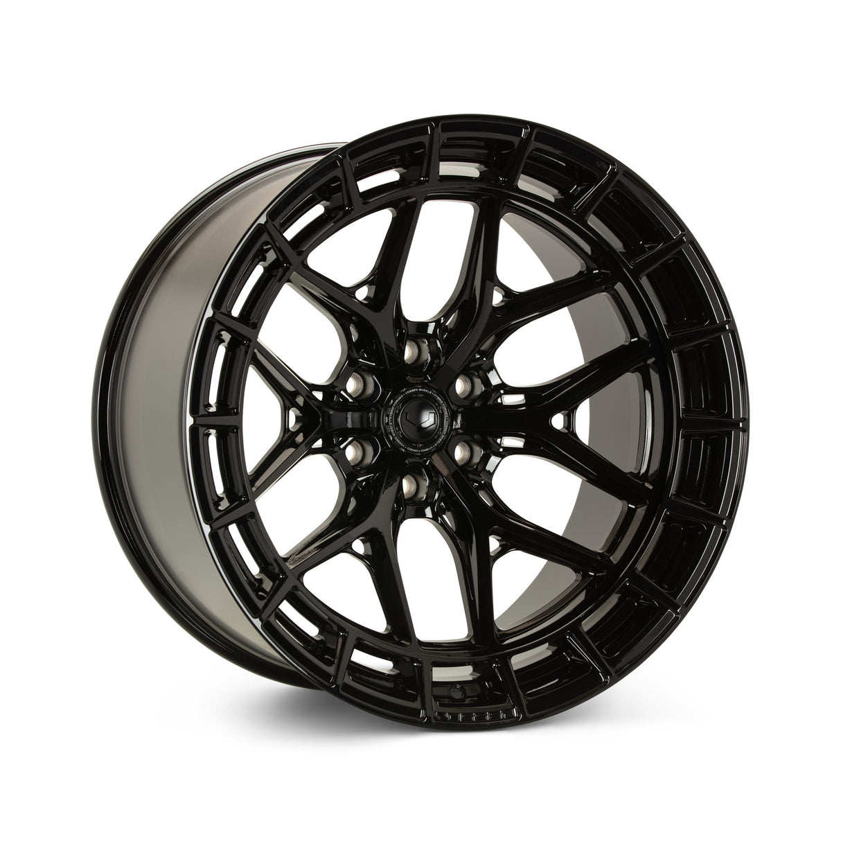 22" Vossen HFX1 Gloss Black 22x12 Concave Wheels Rims Fits RAM 1500 TRX
