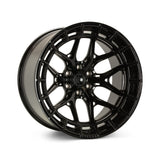 22" Vossen HFX1 Gloss Black 22x12 Concave Wheels Rims Fits Ford F150 2021 and Up