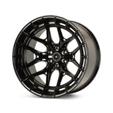 22" Vossen HFX1 Gloss Black 22x12 Concave Wheels Rims Fits Ford F150 2021 and Up