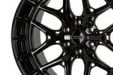 20" Vossen HFX1 Gloss Black 20x9.5 Concave Wheels Rims Fits Lincoln Navigator