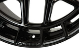 20" Vossen HFX1 Gloss Black 20x9.5 Concave Wheels Rims Fits Ford Bronco