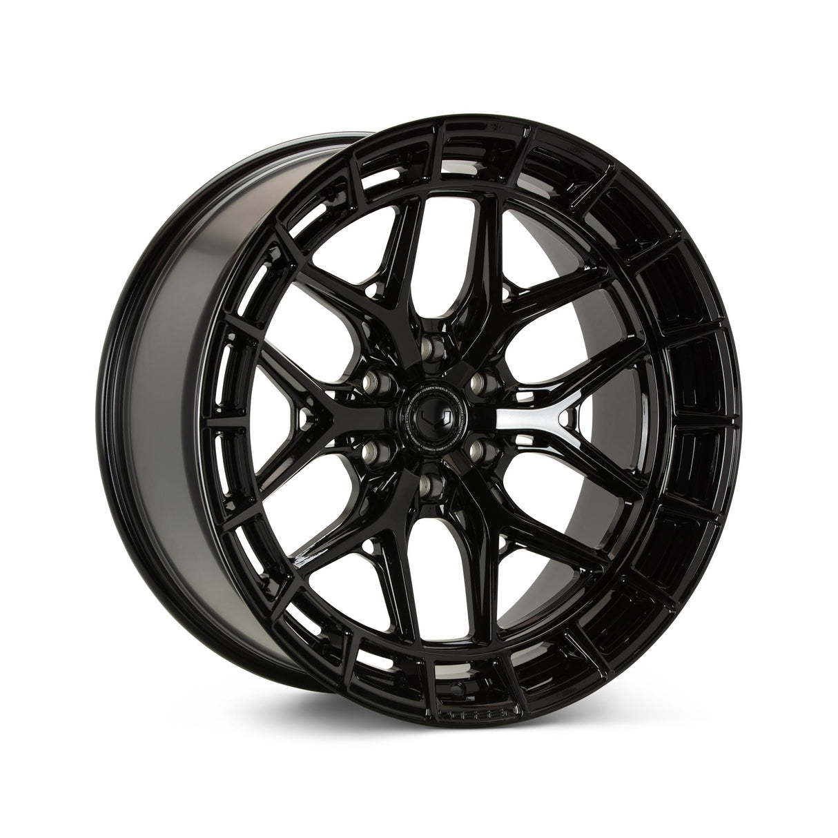 24" Vossen HFX1 Gloss Black 24x10 Concave Wheels Fits Toyota Sequoia 3rd Gen