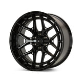22" Vossen HFX1 Gloss Black 22x9.5 Concave Wheels Rims Fits GMC Yukon Denali