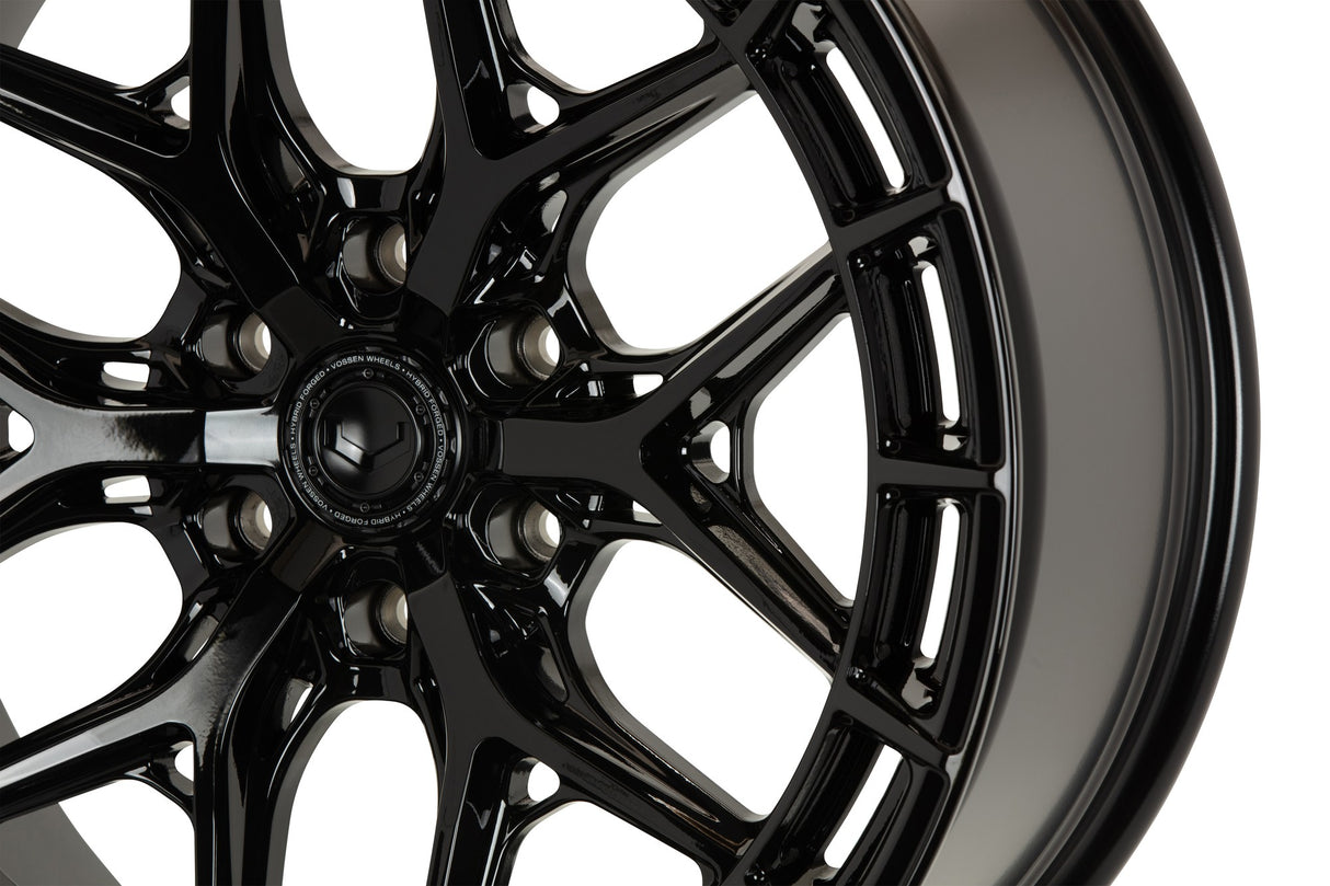 20" Vossen HFX1 Gloss Black 20x9.5 Concave Wheels Rims Fits Chevrolet Tahoe