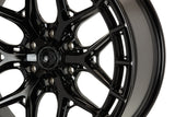 22" Vossen HFX1 Gloss Black 22x9.5 Concave Wheels Rims Fits Cadillac Escalade