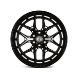 20" Vossen HFX1 Gloss Black 20x9 Concave Wheels Rims Fits Cadillac Escalade