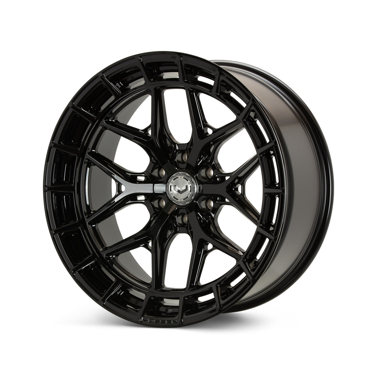 22" Vossen HFX1 Gloss Black 22x9.5 Concave Wheels Fits Toyota Tacoma 3rd Gen