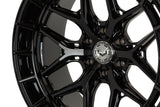 20" Vossen HFX1 Gloss Black 20x9.5 Concave Wheels Rims Fits Lexus GX460