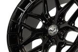 20" Vossen HFX1 Gloss Black 20x9 Concave Wheels Rims Fits Cadillac Escalade