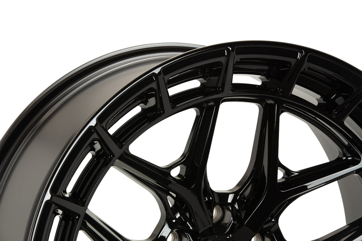 20" Vossen HFX1 Gloss Black 20x9 Concave Wheels Rims Fits Chevrolet Tahoe