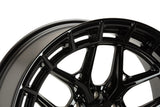 22" Vossen HFX1 Gloss Black 22x9.5 Concave Wheels Rims Fits GMC Sierra
