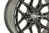 22" Vossen HFX1 Matte Gunmetal 22x12 Concave Wheels Rims Fits RAM 1500 TRX