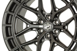 22" Vossen HFX1 Matte Gunmetal 22x12 Concave Wheels Fits Ford F150 2021 and Up