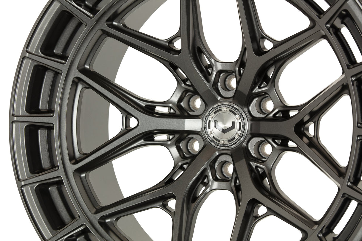 22" Vossen HFX1 Matte Gunmetal 22x12 Concave Wheels Fits Ford F150 2015-2020