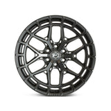 22" Vossen HFX1 Matte Gunmetal 22x9.5 Concave Wheels Rims Fits Cadillac Escalade
