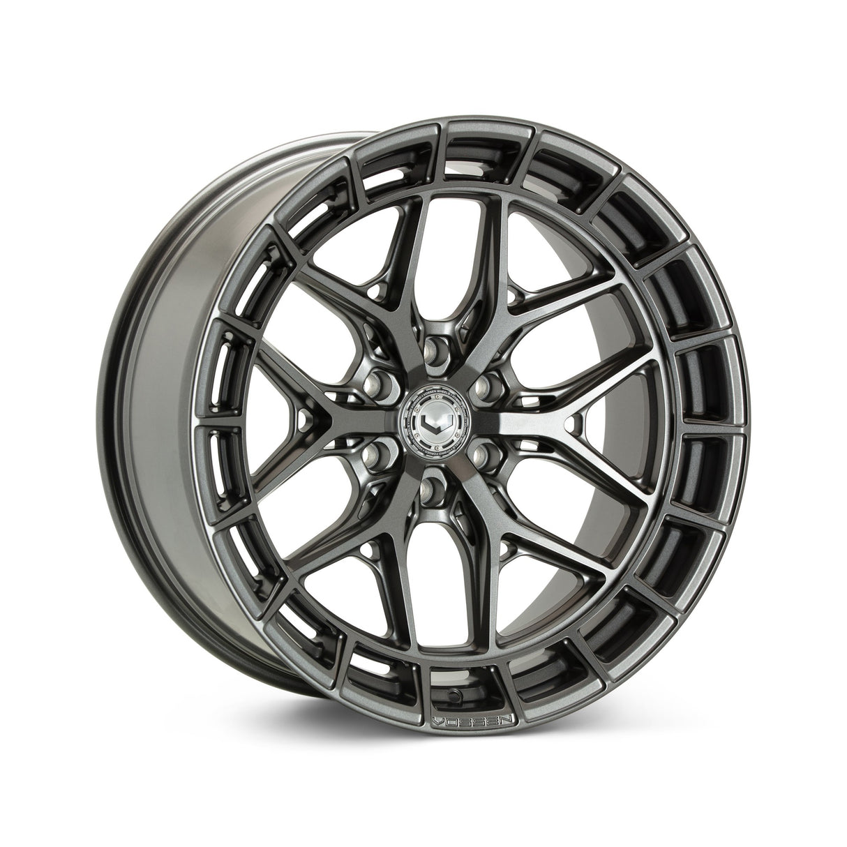 20" Vossen HFX1 Matte Gunmetal 20x9.5 Concave Wheels Fits Toyota 4Runner 5th Gen