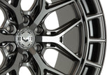 18" Vossen HFX1 Matte Gunmetal 18x9 Concave Wheels Fits Toyota Land Cruiser 250