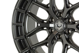 20" Vossen HFX1 Matte Gunmetal 20x9.5 Concave Wheels Rims Fits RAM 1500 TRX
