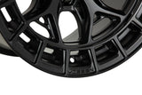 17" Vossen HFX1 Satin Black 17x9 Concave Wheels Rims Fits Lexus GX550