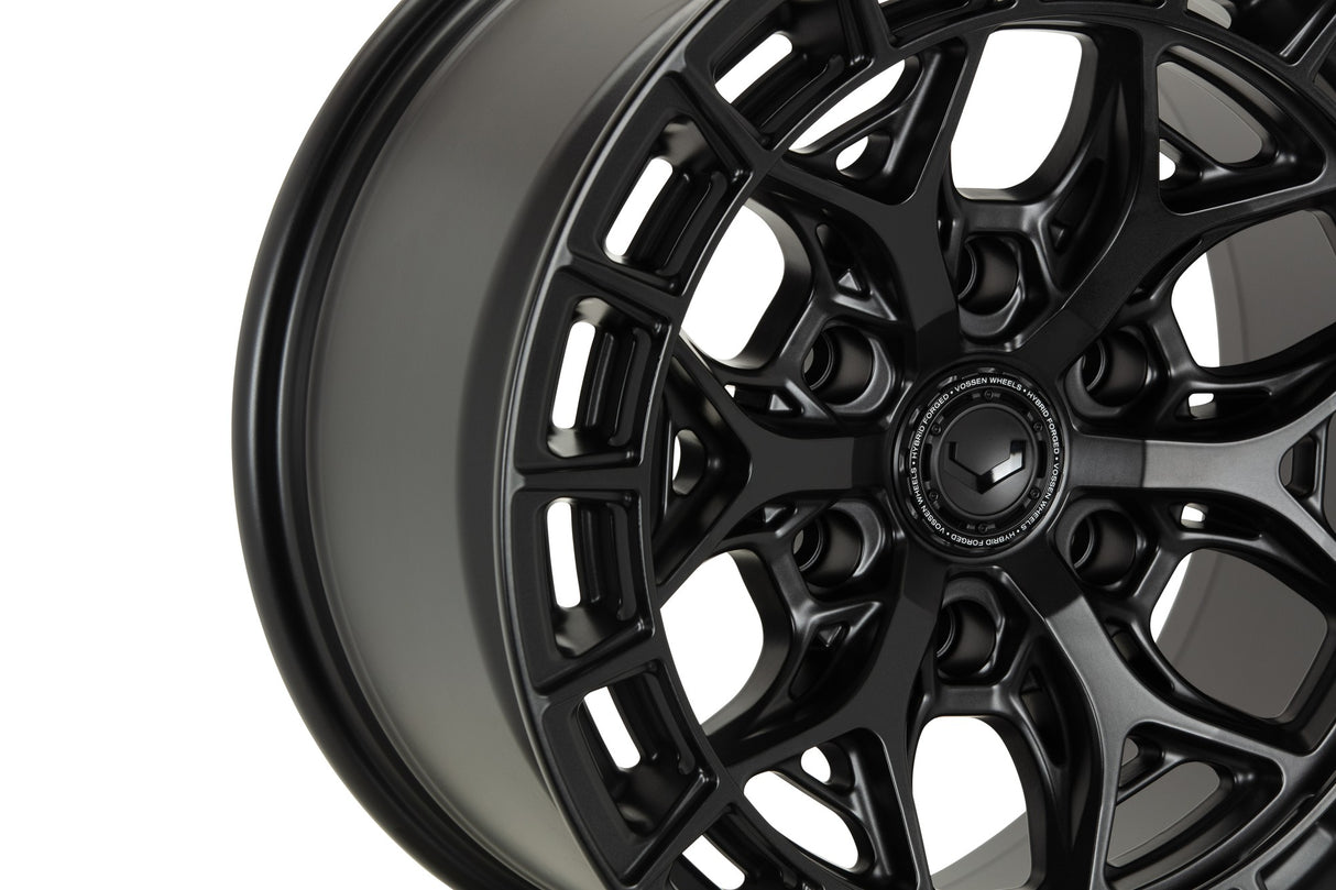 18" Vossen HFX1 Satin Black 18x9 Concave Wheels Rims Fits Toyota 4Runner 6th Gen