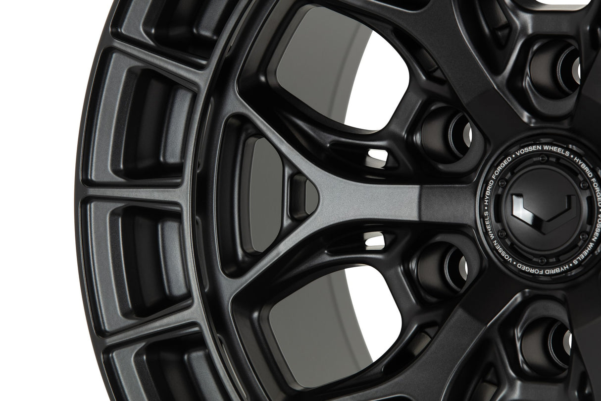 18" Vossen HFX1 Satin Black 18x9 Concave Wheels Rims Fits Lexus GX550