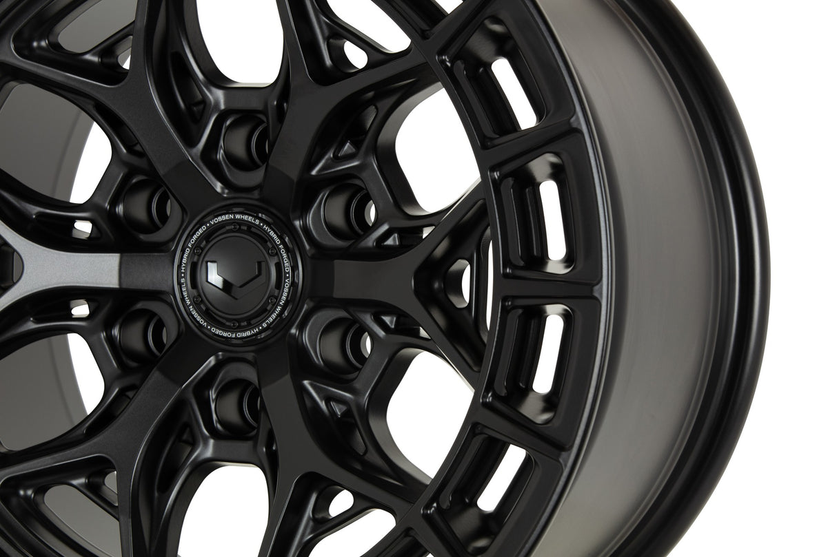 18" Vossen HFX1 Satin Black 18x9 Concave Wheels Rims Fits Ford Ranger Raptor
