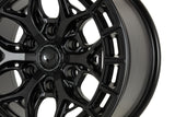 18" Vossen HFX1 Satin Black 18x9 Concave Wheels Rims Fits Ford Ranger Raptor