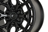 18" Vossen HFX1 Satin Black 18x9 Concave Wheels Rims Fits Toyota 4Runner 6th Gen