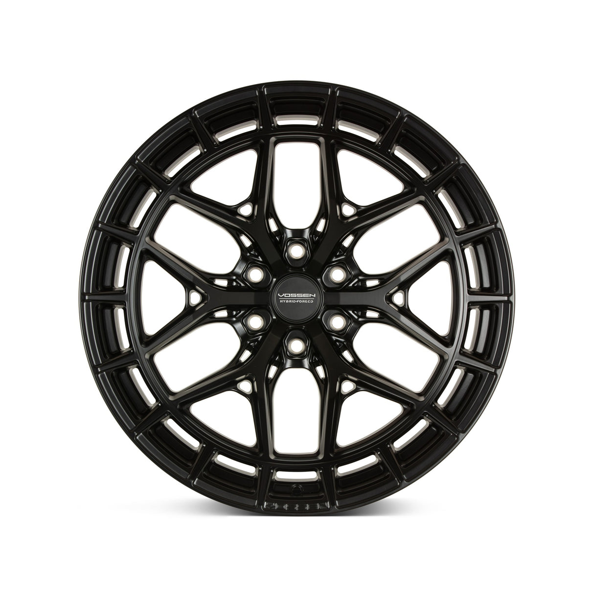 22" Vossen HFX1 Satin Black 22x12 Concave Wheels Rims Fits Ford Bronco Raptor
