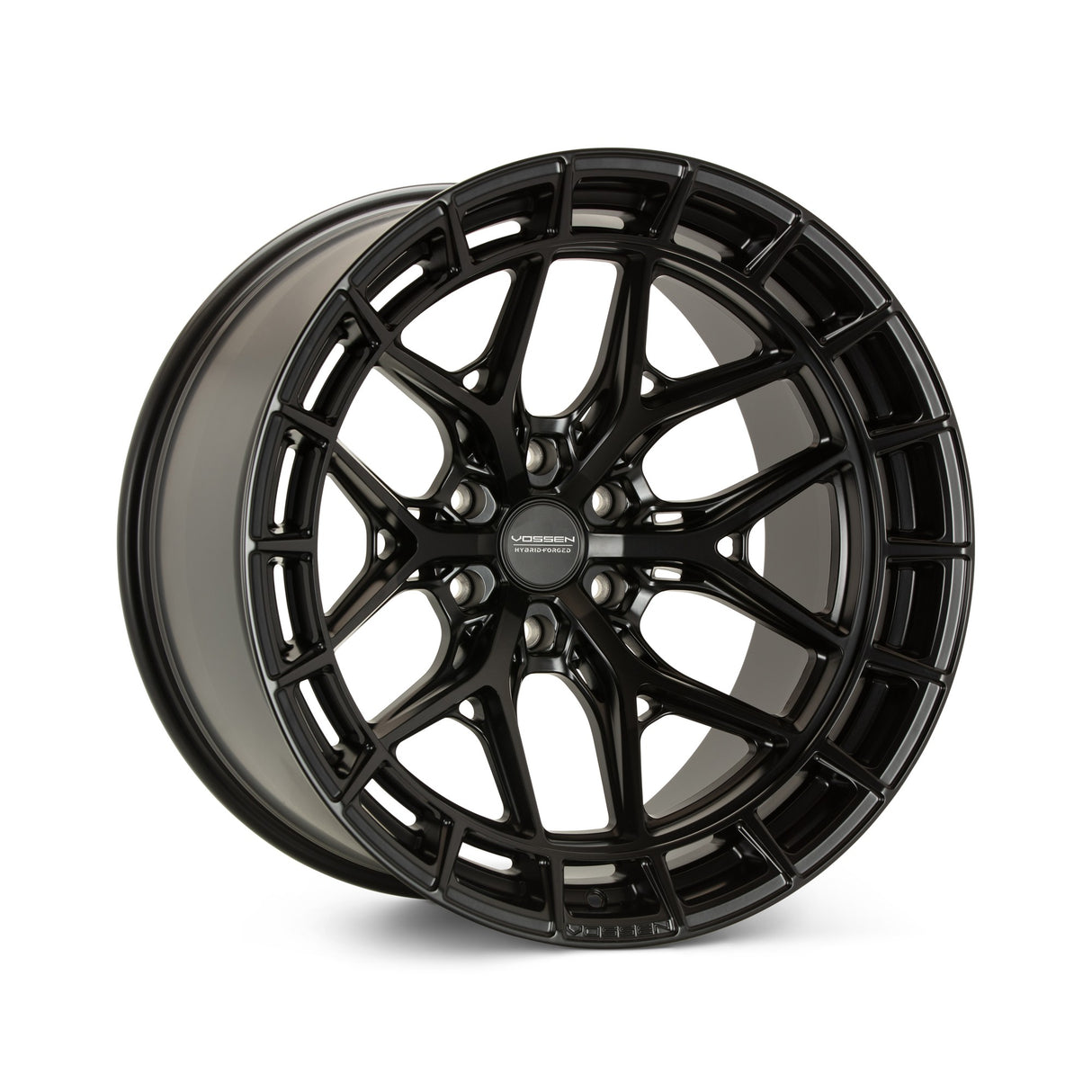22" Vossen HFX1 Satin Black 22x12 Concave Wheels Rims Fits Ford F150 2015-2020