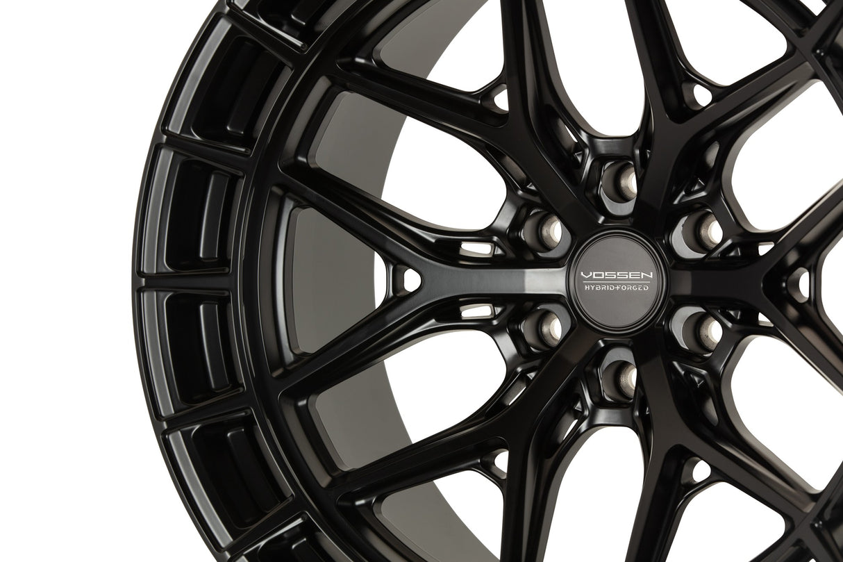 22" Vossen HFX1 Satin Black 22x12 Concave Wheels Rims Fits Ford Bronco Raptor