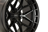 22" Vossen HFX1 Satin Black 22x12 Concave Wheels Rims Fits Ford F150 2015-2020