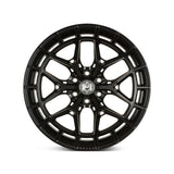 22" Vossen HFX1 Satin Black 22x12 Concave Wheels Rims Fits Ford Bronco Raptor