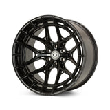 22" Vossen HFX1 Satin Black 22x12 Concave Wheels Rims Fits Ford Bronco Raptor