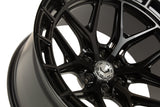 22" Vossen HFX1 Satin Black 22x12 Concave Wheels Rims Fits RAM 1500 TRX